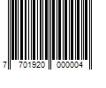 Barcode Image for UPC code 7701920000004