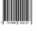 Barcode Image for UPC code 7701999000127