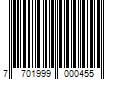 Barcode Image for UPC code 7701999000455