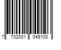 Barcode Image for UPC code 7702001049103