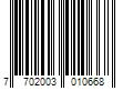 Barcode Image for UPC code 7702003010668