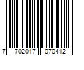 Barcode Image for UPC code 7702017070412