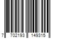 Barcode Image for UPC code 7702193149315