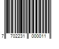 Barcode Image for UPC code 7702231000011