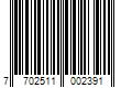 Barcode Image for UPC code 7702511002391