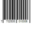 Barcode Image for UPC code 7702535010006