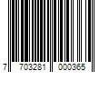 Barcode Image for UPC code 7703281000365