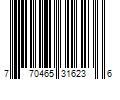 Barcode Image for UPC code 770465316236