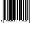 Barcode Image for UPC code 7705525010017