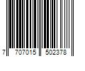 Barcode Image for UPC code 7707015502378