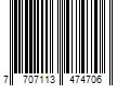 Barcode Image for UPC code 7707113474706