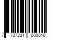 Barcode Image for UPC code 7707231000016