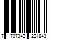 Barcode Image for UPC code 7707342221843. Product Name: Rolda Black Styling Gel Alcohol Free Ultra Hold 35.2oz / 2.2lb