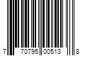 Barcode Image for UPC code 770795005138