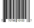 Barcode Image for UPC code 770795101007