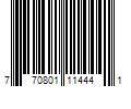 Barcode Image for UPC code 770801114441