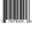 Barcode Image for UPC code 770807252918