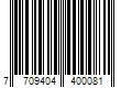 Barcode Image for UPC code 7709404400081