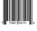 Barcode Image for UPC code 770981081014