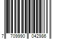 Barcode Image for UPC code 7709990042986