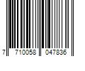 Barcode Image for UPC code 7710058047836