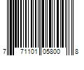 Barcode Image for UPC code 771101058008