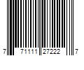 Barcode Image for UPC code 771111272227