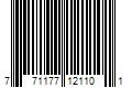 Barcode Image for UPC code 771177121101