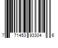 Barcode Image for UPC code 771453933046