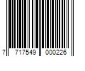 Barcode Image for UPC code 7717549000226