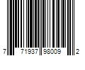 Barcode Image for UPC code 771937980092