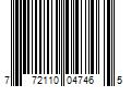 Barcode Image for UPC code 772110047465