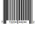 Barcode Image for UPC code 772204442442