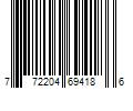 Barcode Image for UPC code 772204694186