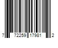 Barcode Image for UPC code 772259179812