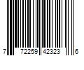 Barcode Image for UPC code 772259423236