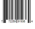 Barcode Image for UPC code 772259919364