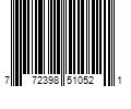 Barcode Image for UPC code 772398510521