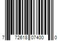 Barcode Image for UPC code 772618074000