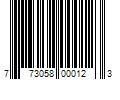 Barcode Image for UPC code 773058000123