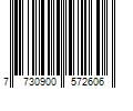 Barcode Image for UPC code 7730900572606