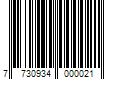 Barcode Image for UPC code 7730934000021