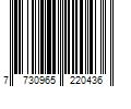 Barcode Image for UPC code 7730965220436