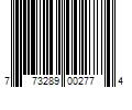 Barcode Image for UPC code 773289002774