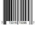 Barcode Image for UPC code 773315700957