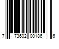 Barcode Image for UPC code 773602001866