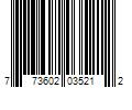 Barcode Image for UPC code 773602035212