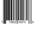 Barcode Image for UPC code 773602042708