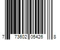 Barcode Image for UPC code 773602054268