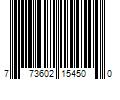 Barcode Image for UPC code 773602154500